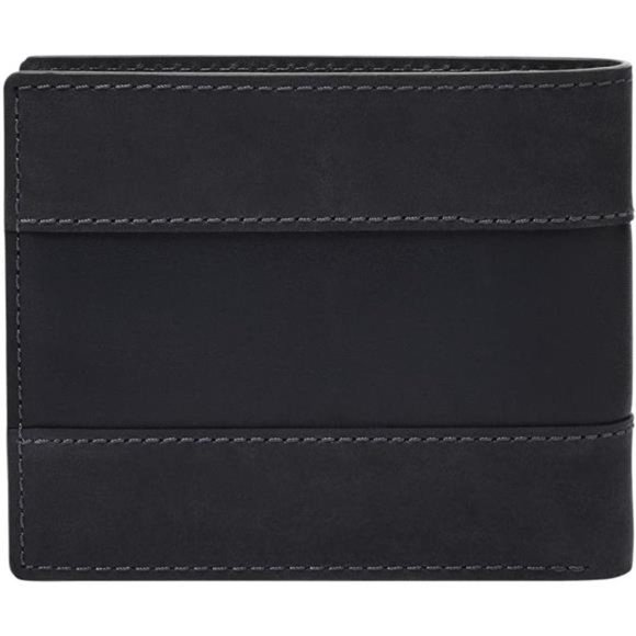 Fossil Men's‎ Leather Bifold Wallet with Flip ID Window for Men - Picture 1 of 4